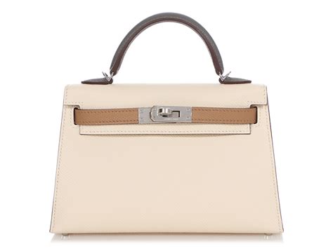 tricolor hermes mini kelly